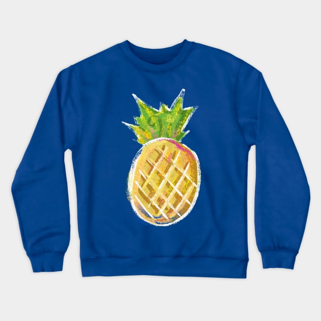 Pastel Pineapple Crewneck Sweatshirt by saradaboru